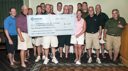 EMCOR presents $10,000 check donation for The National Center For Missing & Exploited Children (NCMEC).